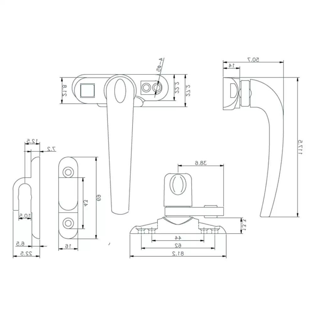 bullet20rightwhite-1 black drawing