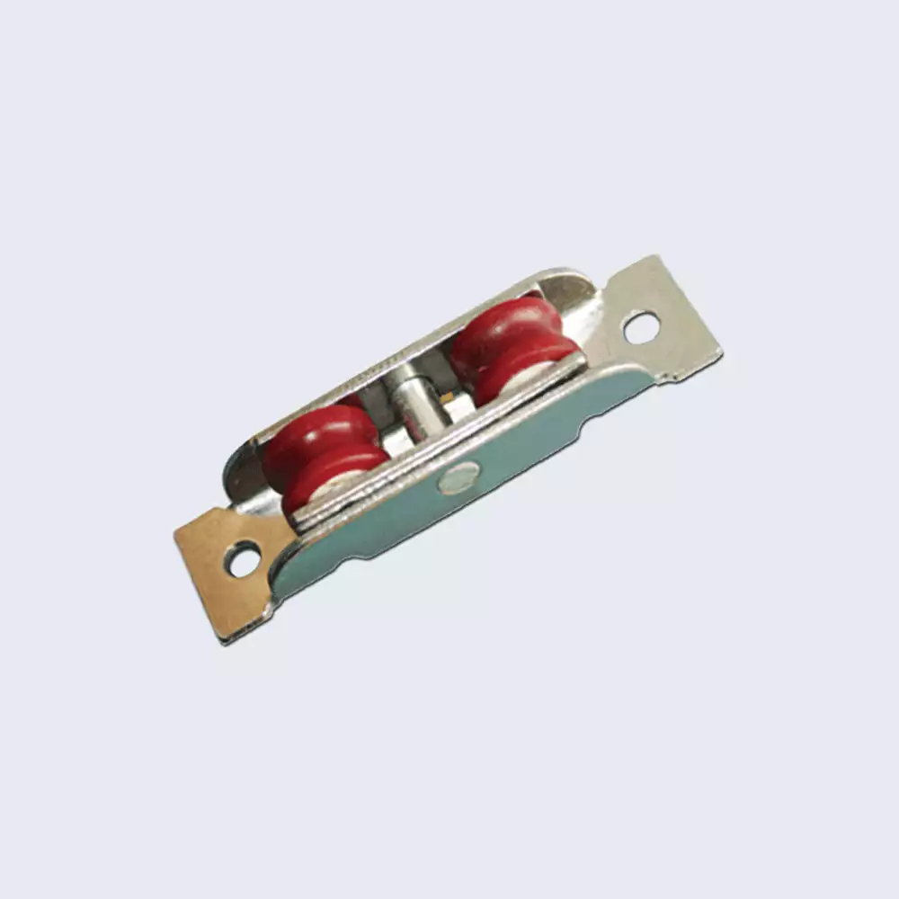 swing grooved double roller upvc